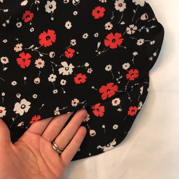 Last Chance!! NWT Michael Kors Coral Reef off shoulder blouse - Picture 3 of 7